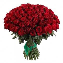Букет №68 (101 красная роза Родос)