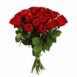 Букет №18 (25 красных роз Ред Наоми)
